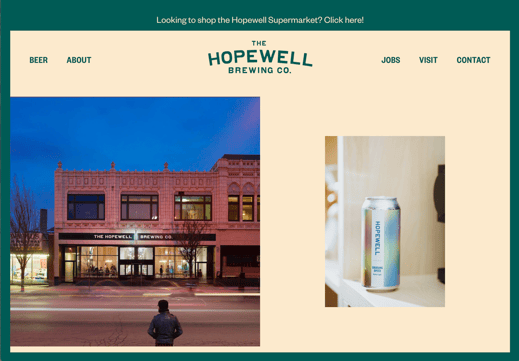 hopewell brewing home page